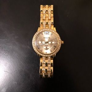 Gold Stainless Steel Watch